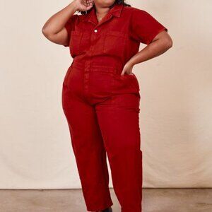 Big Bud Press Brick Red Jumpsuit - Size XXS
